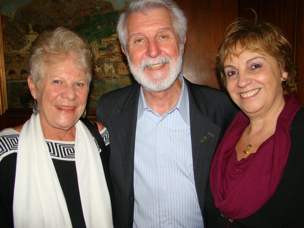 Paula Barbuscia, Adevaldo Calegari e Sonia Lima Aureliano