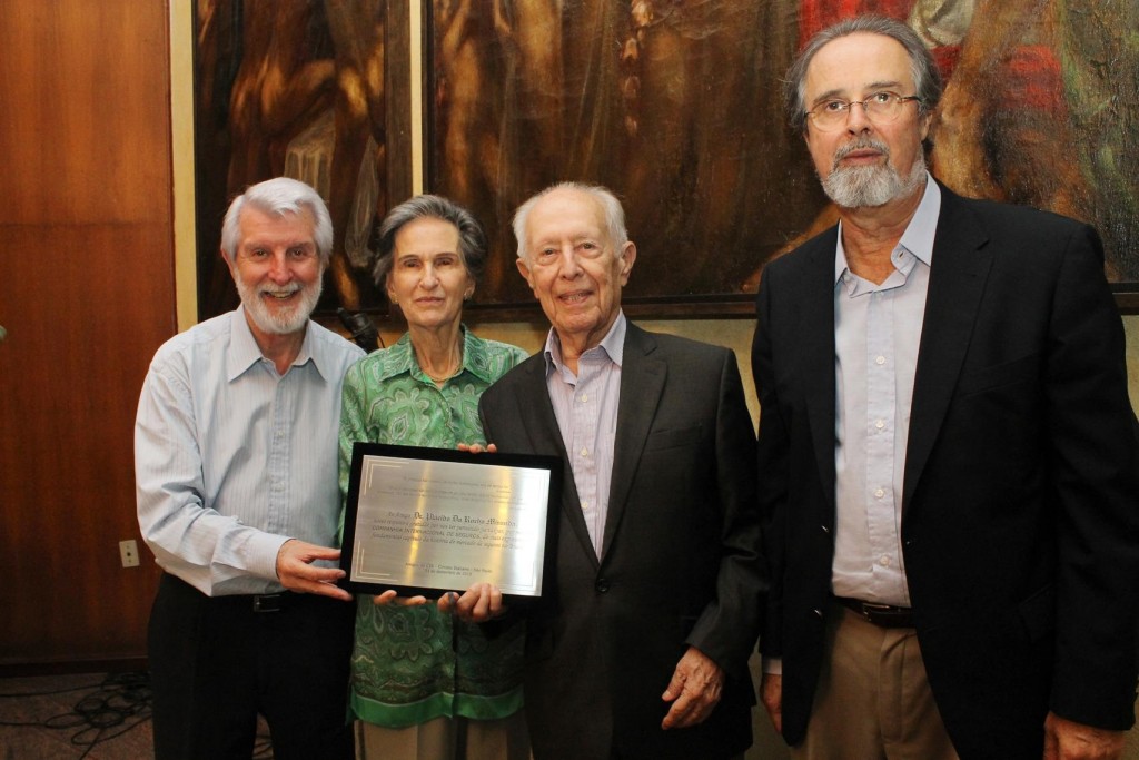 Adevaldo Calegari - Dona Maria Pia - Dr. Placido da Rocha Miranda - Rodolfo da Rocha Miranda