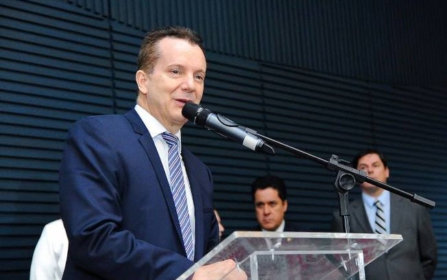 O pré-candidato à Prefeitura pelo PRB, Celso Russomanno, que lidera as pesquisas de voto