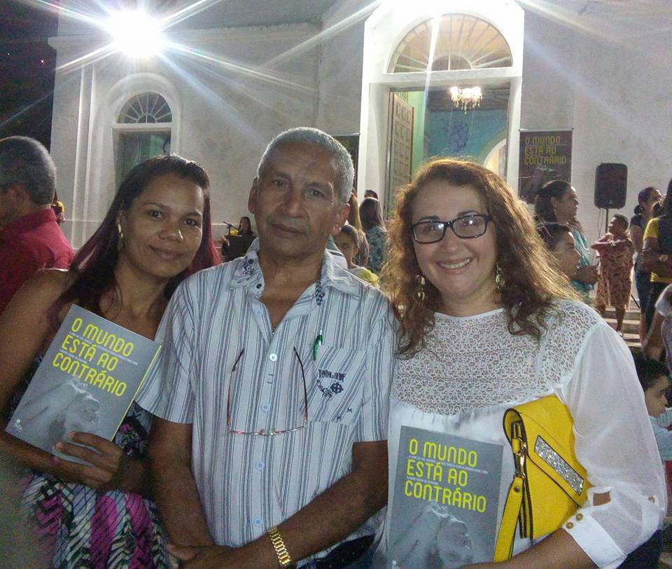 Ed 6 MONTESANTENSE FAZ LANÇAMENTO DO SEU LIVRO EM SUA CIDADE NATAL Rosangela Fernande, Florisvaldo e Edna
