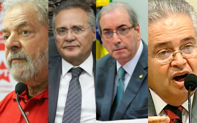 Lula, Renan Calheiros e Eduardo Cunha são alguns dos nomes arrolados pela PGR nos inquéritos da Lava Jato - Relator da operação no Supremo, ministro atendeu ao pedido da PGR e dividiu inquérito em quatro: um para o PT, dois para o PMDB e outro para o PP