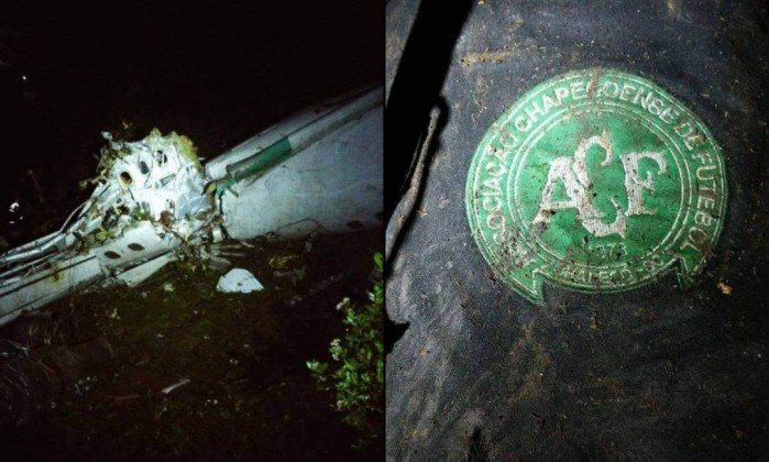 chapeco EXTRA: AVIÃO COM A EQUIPE DA CHAPECOENSE SOFRE ACIDENTE NA COLOMBIA HÁ MUITAS INFORMAÇÕES DESENCONTRADAS MAIS DÃO CONTA QUE: Não há informações sobre mortos, mas há feridos, diz imprensa local - Avião decolou de Santa Cruz de la Sierra (Bolívia) com 81 pessoas a bordo