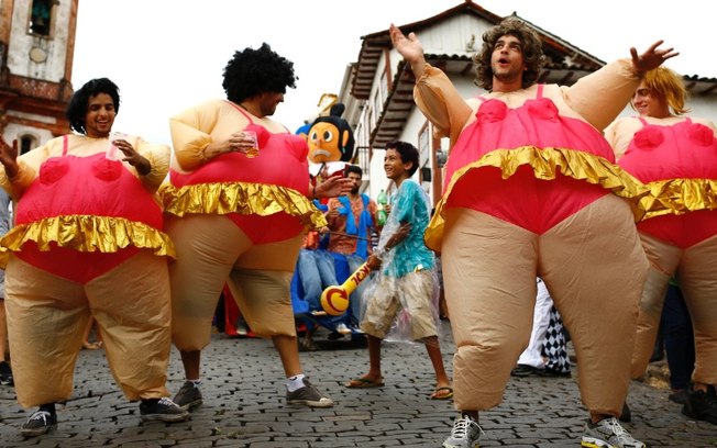 Em Ouro Preto, a folia é na Rua