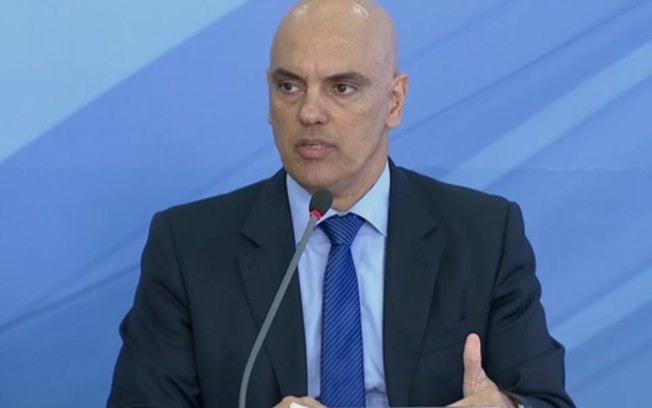 Alexandre de Moraes MINISTRO DA JUSTIÇA ANUNCIA PLANO NACIONAL DE SEGURANÇA Alexandre de Moraes