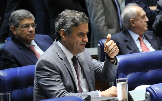 Aecio MINISTRO DO STF AUTORIZA RETORNO DE AÉCIO NEVES AO SENADO E NEGA PEDIDO DE PRISÃO Aecio