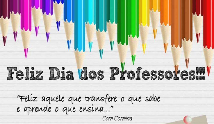 feliz dia dos professores