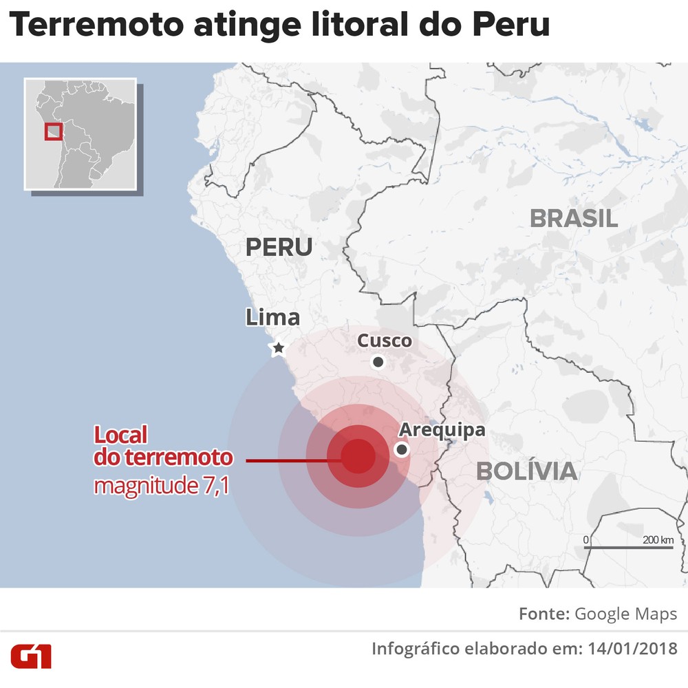 terremoto atinge litoral do peru TERREMOTO DE MAGNITUDE 7,1 DEIXA MORTOS NO PERU terremoto atinge litoral do peru