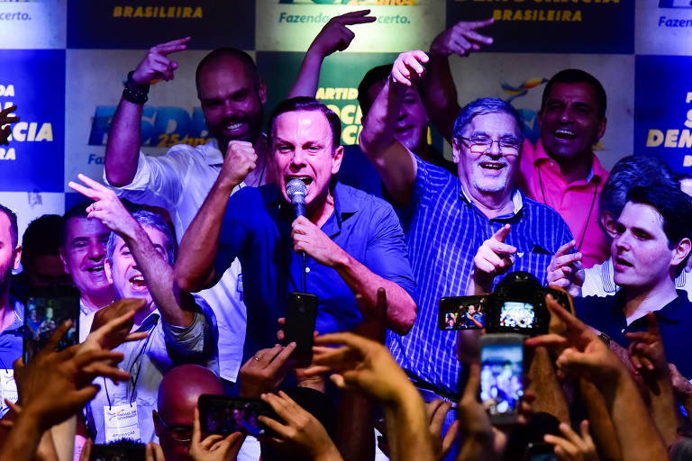 Doria Previas CARISMA? - JOÃO DORIA VENCE AS PRÉVIAS DO PSDB COM 80% DOS VOTOS VÁLIDOS Doria Previas