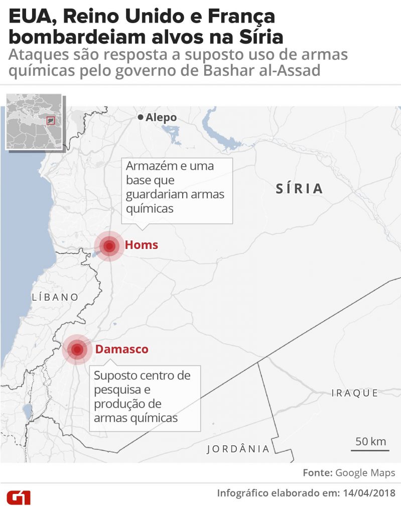 Siria 5 Local SÍRIA CONTRA-ATACA E DERRUBA 13 MÍSSEIS LANÇADOS PELOS EUA Siria 5 Local