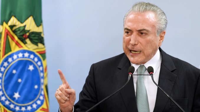 mICHEH O PRESIDENTE MICHEL TEMER ACIONOU AS “FORÇAS FEDERAIS” PARA DESBLOQUEAR ESTRADAS mICHEH