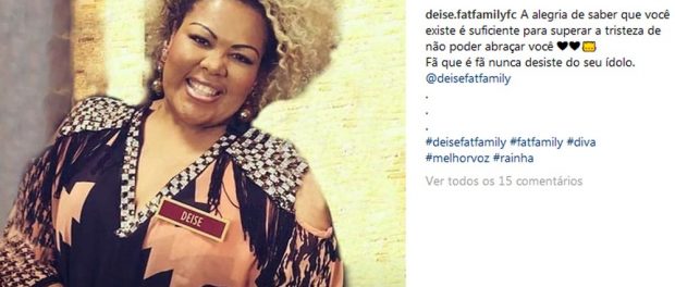 deise2 A CANTORA DEISE CIPRIANO DO “FAT FAMILY” MORRE EM SÃO PAULO deise2