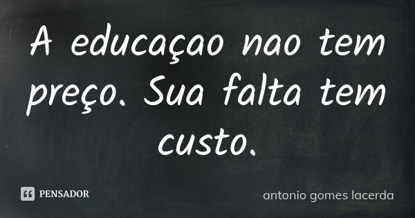 educação