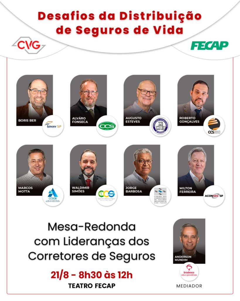 Mesa redonda Desafios da Distribuicao de Seguros de Vida CVG SP