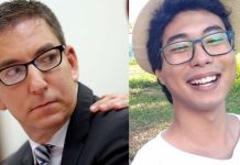 Luiz Henrique Molição e Glenn Greenwald