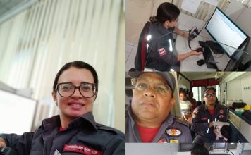 Uma militar do Corpo de Bombeiros de Juazeiro (BA), SD BM Nilvania Santos, conseguiu salvar um bebê