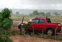 Espanto e admiração com chuva de granizo em Água Fria e Crisópolis