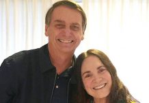O presidente Jair Bolsonaro convidou a atriz Regina Duarte na tarde desta sexta-feira para assumir a Secretaria da Cultura do governo federal