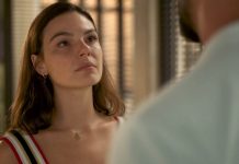 Cena em que Betina (Isis Valverde) encarou Álvaro (Irandhir Santos) foi uma surpresa para Isis Valverde