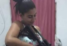 Hello Kitty era braço direito do pai, Alessandro Luiz Viera Moura, o Vinte Anos, apontado pela polícia como chefe do tráfico do Salgueiro
