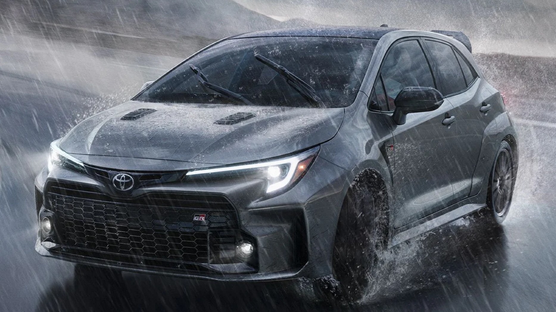 toyota gr corolla leaks and reveals same engine as the gr yaris with three tailpipes 1