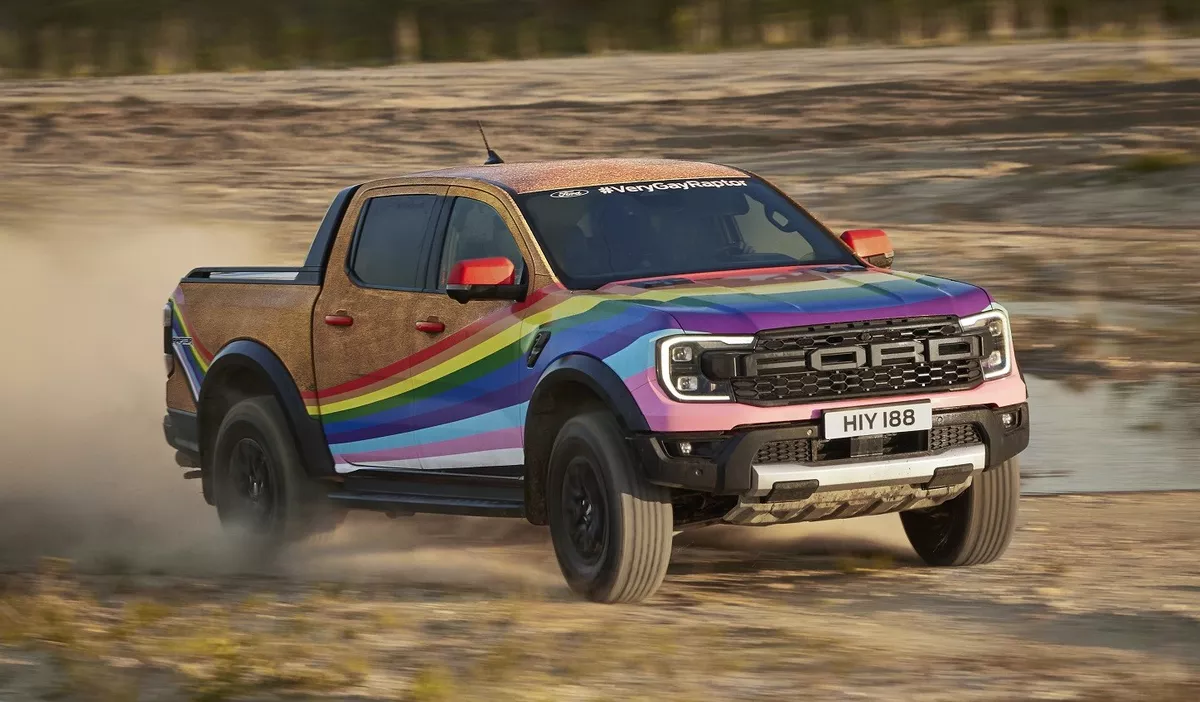 fords very gay raptor coming to goodwood in support of the lgbtq community 7
