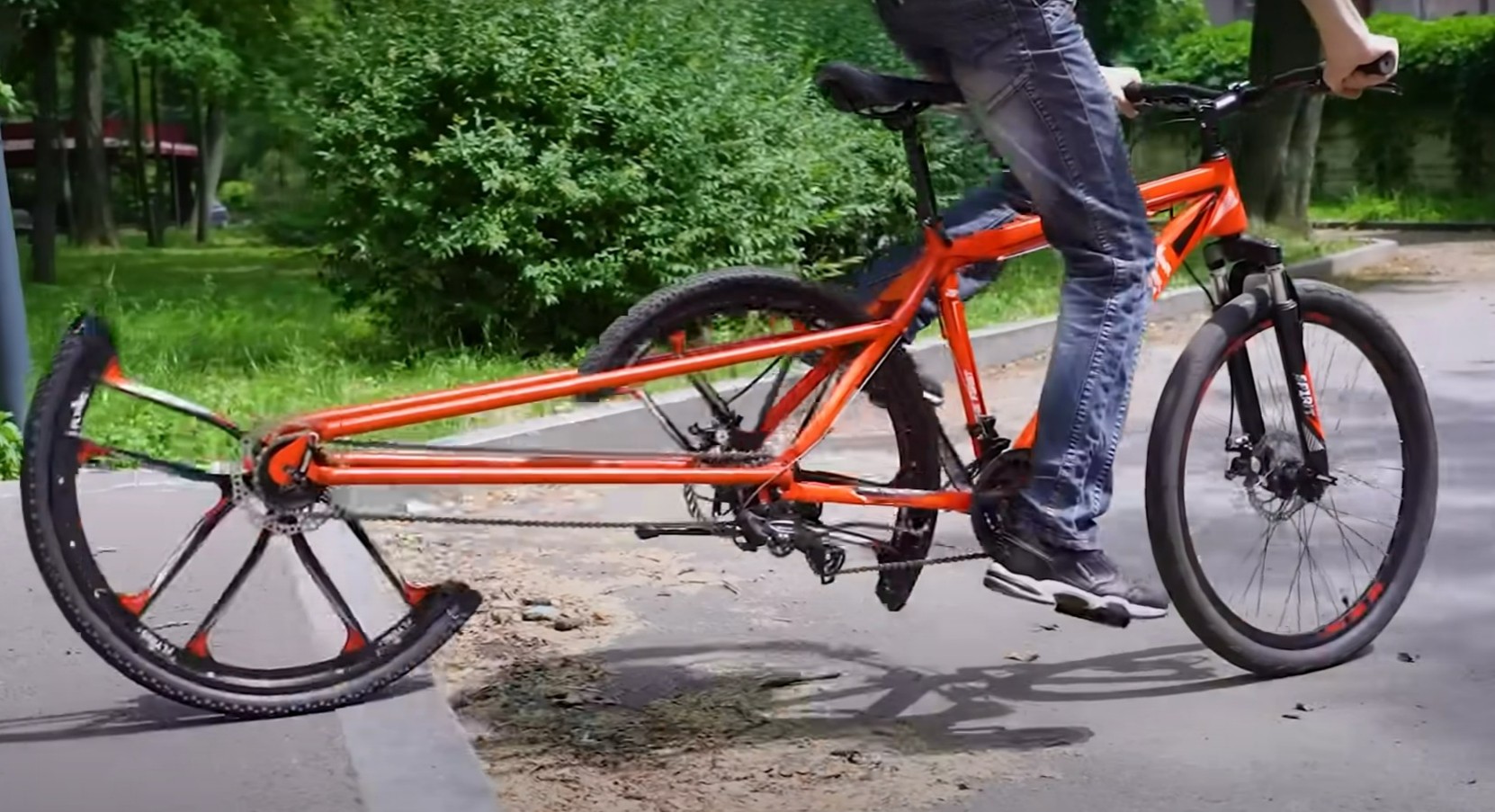 the wonders of mathematics are responsible for functional one off designs like this bike 1
