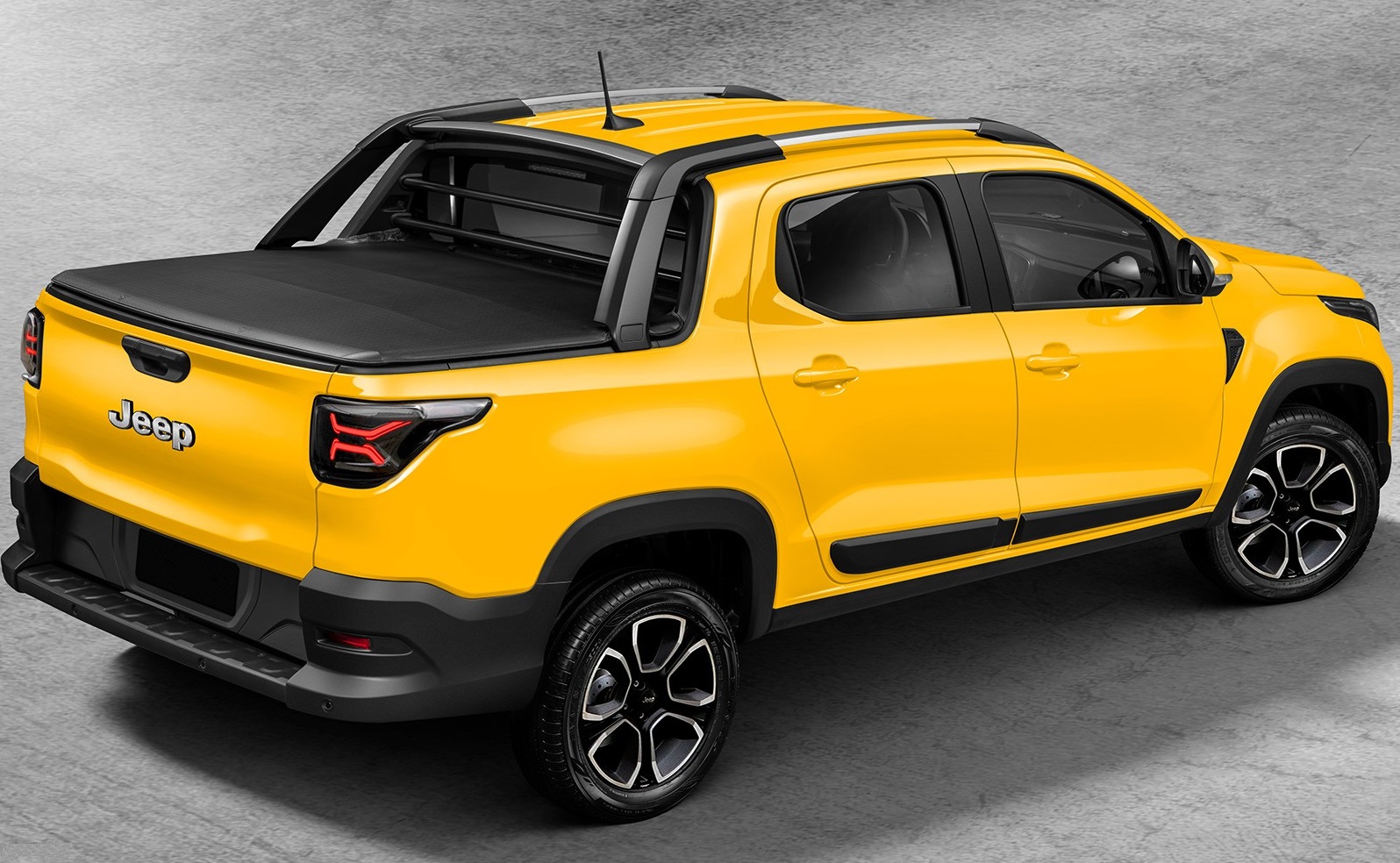 jeep jeepster brought back to cgi life for ev baby truck fight with fords maverick 3