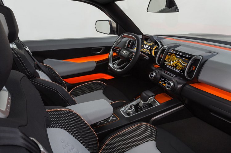 lada 4x4 vision concept interior a5b6 A fera vai voltar! Novo Jeep Lada Niva ressurge de forma triunfal lada 4x4 vision concept interior a5b6