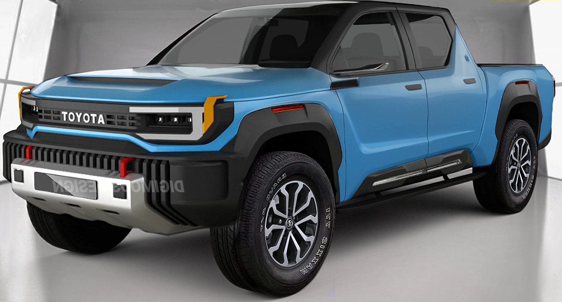 Rival Da Fiat Toro Nova Pickup Da Toyota Ganha Proposta De Design