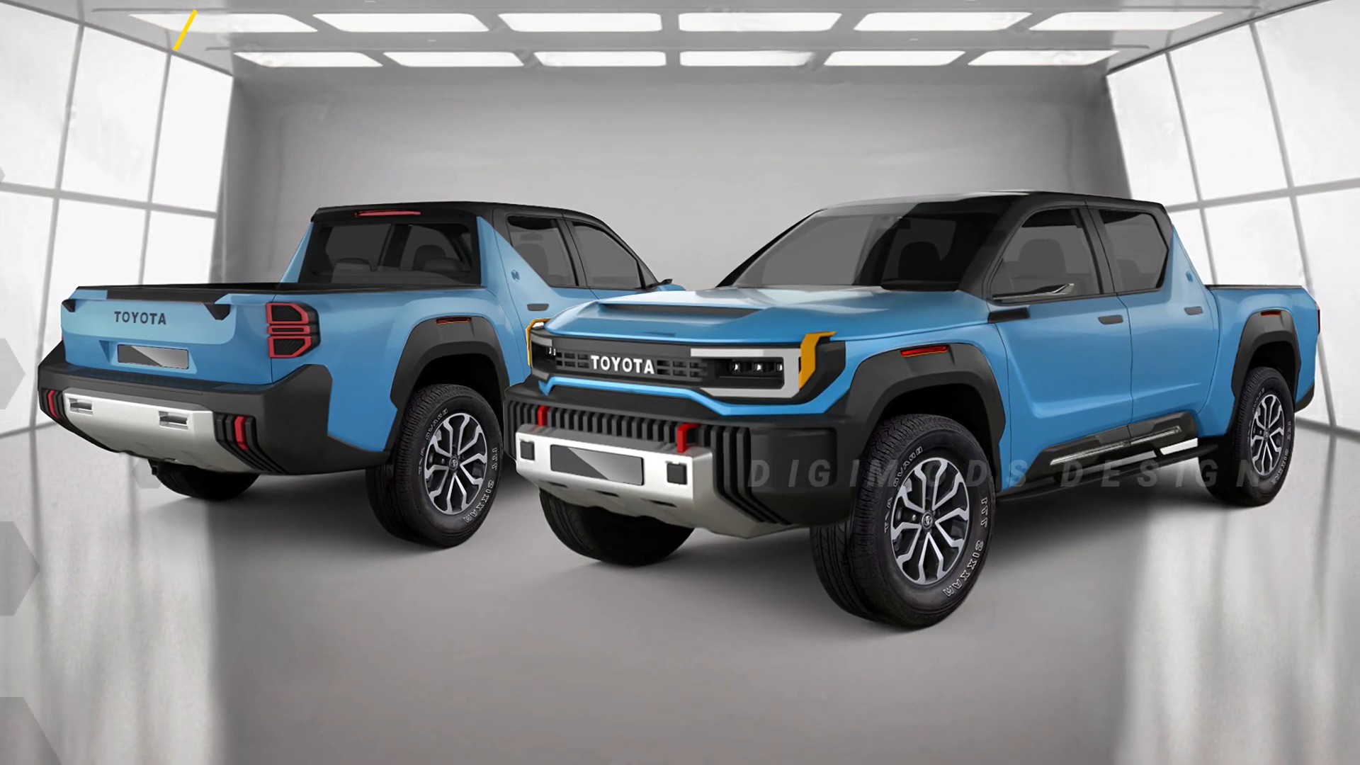 Rival Da Fiat Toro Nova Pickup Da Toyota Ganha Proposta De Design