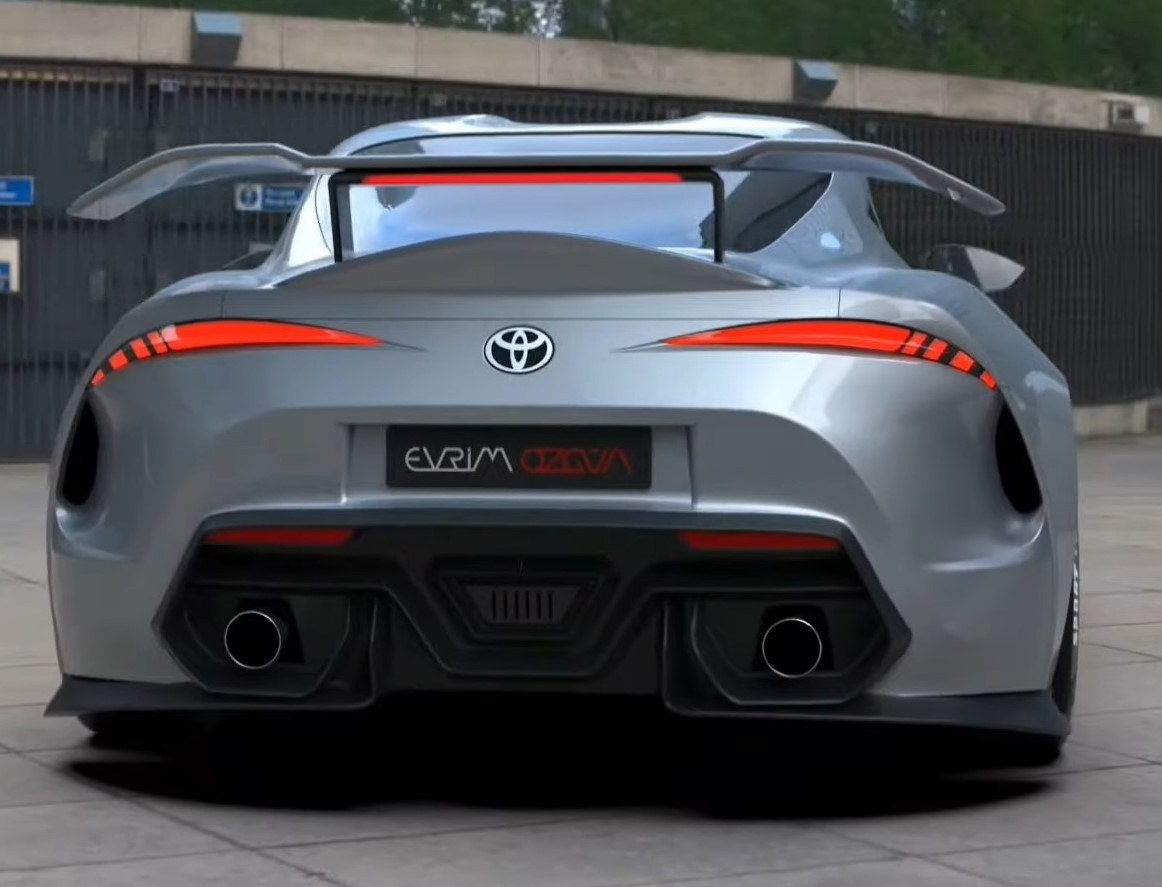 Interior do Toyota Supra