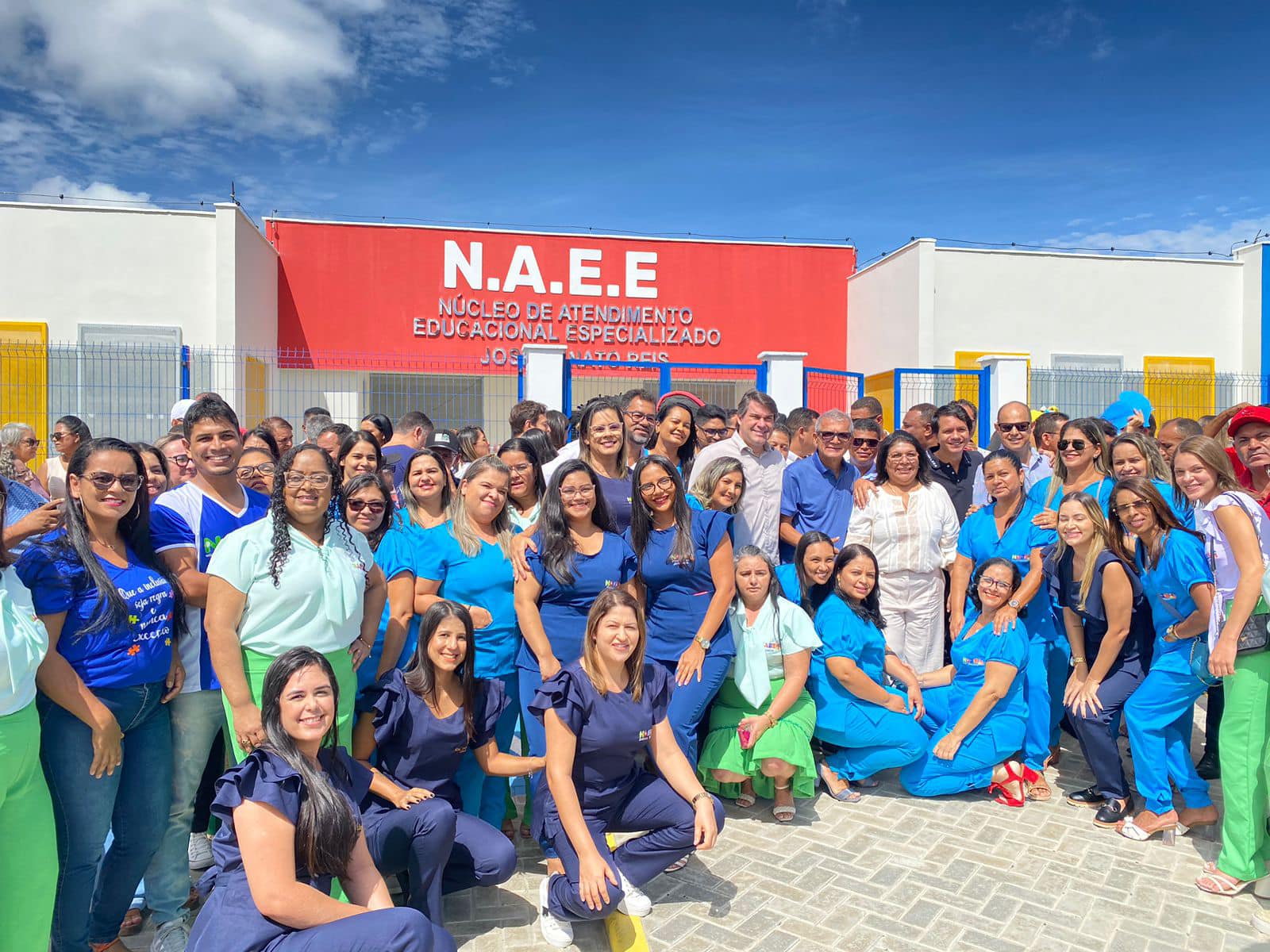Inauguração do NAEE (Núcleo de Atendimento Educacional Especializado) José Renato Reis / Foto: Prefeitura de Cansanção