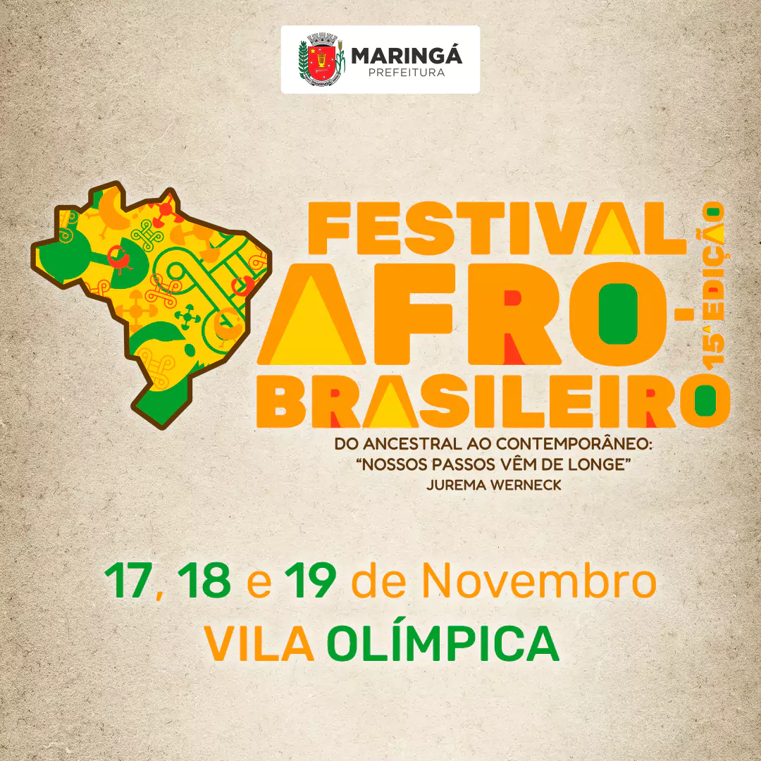 Com valorização da cultura negra, Festival Afro-Brasileiro começa nesta sexta, 17
