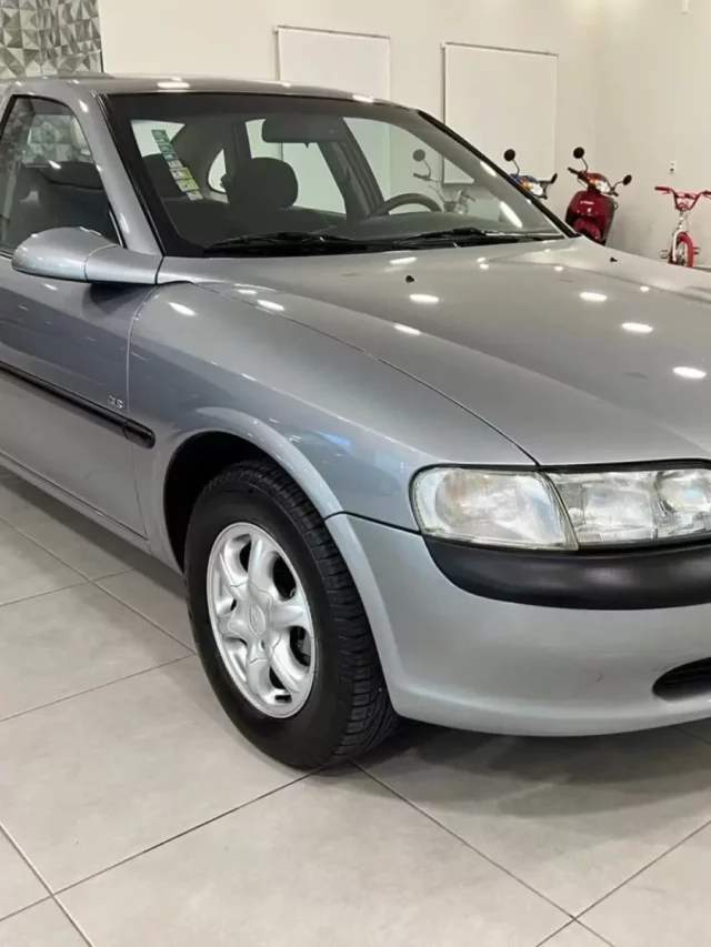 Vectra GLS 1997 segue em estado de 0km em 2023