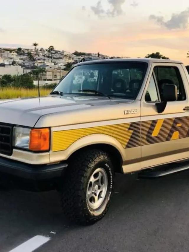 A Ford F1000 Turbo 1994 de R$ 129 mil reais