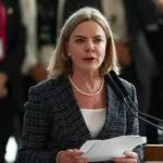 Gleisi Hoffmann, presidente do PT