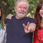 Lula ao lado da primeira-dama Janja e da vice-presidente da Argentina, Cristina Kirchner, em dezembro de 2021 (Foto: @Lula Instagram