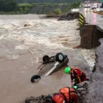 Bombeiros são acionados para fazer resgate no município de São José do Caí - Foto: Alexandre Pessoa/Divulgação